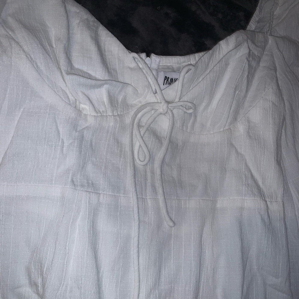 Princess Polly Alena Mini Dress White Size 6 - Picture 7 of 12